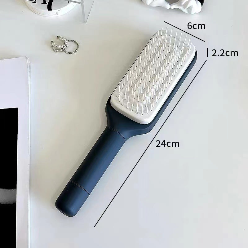 Self-Cleaning Anti-Static 4 in 1 Hairbrush