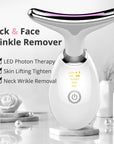 EMS RED LIGHT THERAPY FACE NECK LIFT WRINKLE REMOVER TIGHTEN MASSAGER