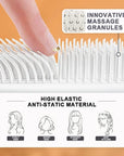 Self-Cleaning Anti-Static 4 in 1 Hairbrush